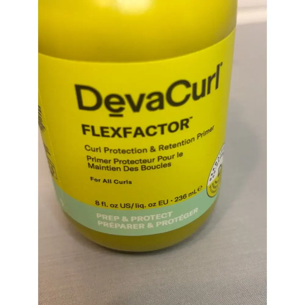 DevaCurl FlexFactor‎ Curl Cream Retention Primer For All Curls 8 fl oz Pump